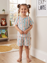 Load image into Gallery viewer, Klingaru Summer Short Set -Unicorn Striped
