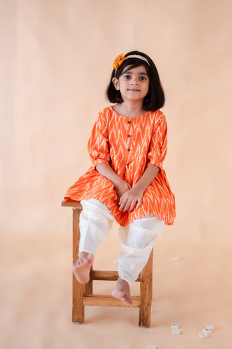 Kids girls Kurti,dhoti,paijama,pj pants for kids,Indian kids Diwali gi –  Nihira