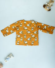 Load image into Gallery viewer, Unisex Newborn Jhabla Set -  Sheep Print   (3-6 Months)
