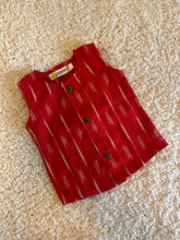 Load image into Gallery viewer, Unisex Newborn Style -  Red Ikat set

