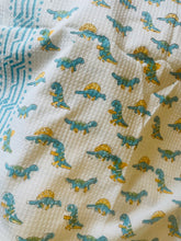 Load image into Gallery viewer, Klingaru Waffle Towel - Dino
