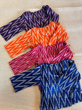 Load image into Gallery viewer, Unisex Newborn Jhabla Set - Ikat Colors ( Full Sleeves)
