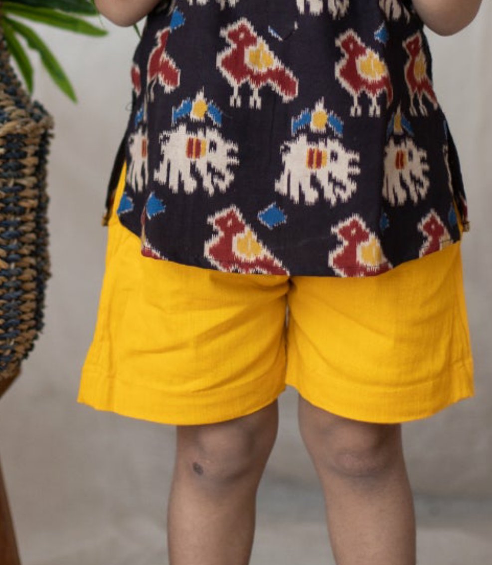 Klingaru Shorts -  Mustard Solid